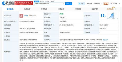 哈啰出行在京成立网络科技新公司，注册资本达1000万美元聚焦信息技术咨询